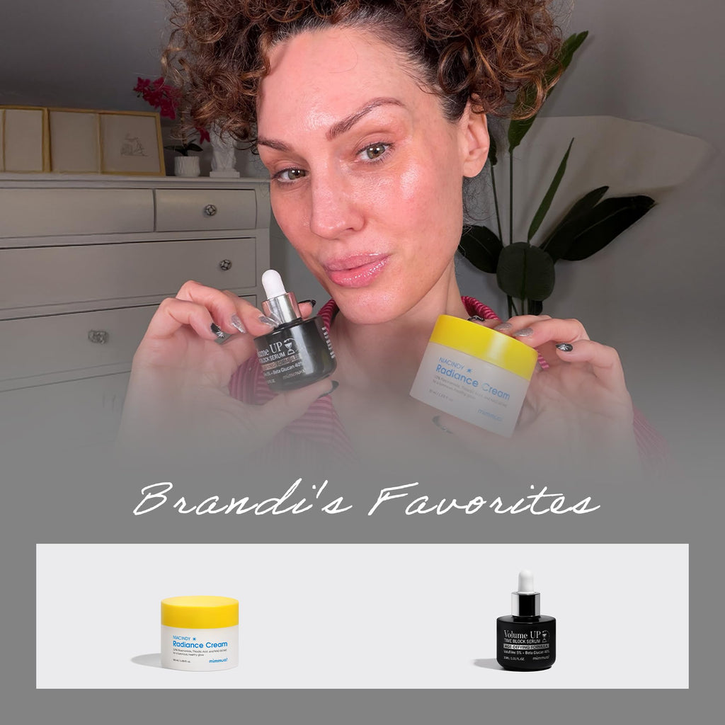 mimmua! Volume Up Time Block Serum | Anti-Aging 5% Volufiline + 40% Beta Glucan | Plumps Wrinkles by Stimulating Fat Cell Production | Undereye, Forehead, Frown Lines&Neck Wrinkles | 30ml / 2pcs