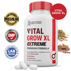 (3 Pack) Vital Grow XL Extreme Pills 1600MG Premium Formula Proprietary Blend for Men's Health 180 Capsules