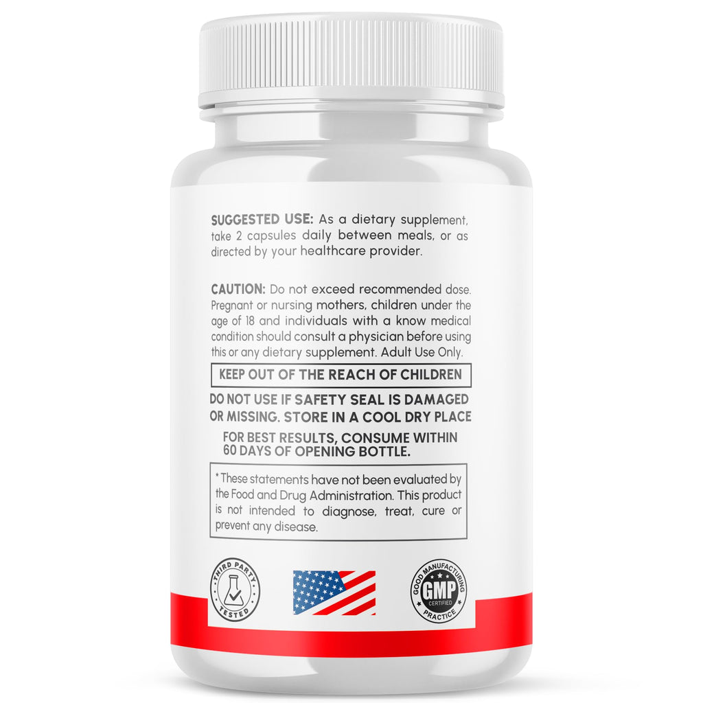 (2 Pack) Gluco Capsules, Official Glykonex Pro Gluco Pills with All Natural Ingredients, Maximum Strength Glykonix Supplement Vitamins Supporting Optimal Wellness and Health Naturally (120 Capsules)