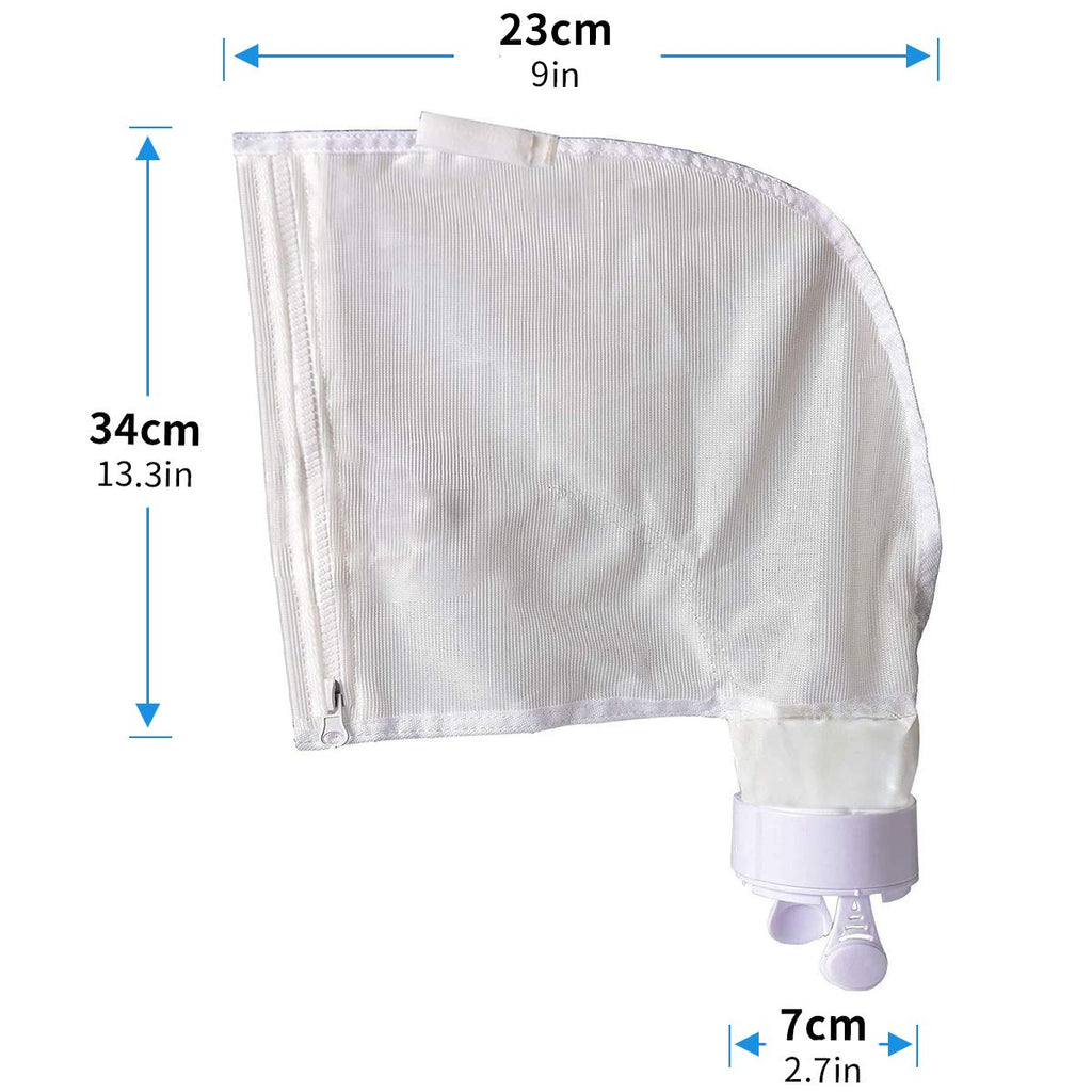 UCEDER Pool Spa Part Zippered Bag Replacement for Polaris 280，480 Pool Cleaner All Purpose Filter Bag K13 Pack of 3