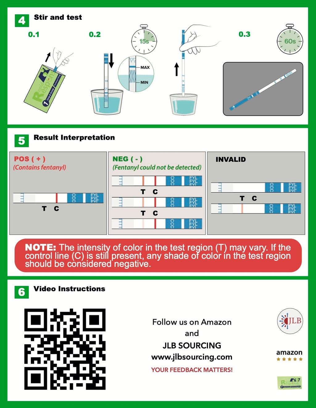 Rapid Response 2.0 Fentanyl Test Strips – Upgraded Drug Testing Kit with Micro Scoop – Fewer Cross-Reactions – Fast & Accurate Harm Reduction Tool for Overdose Prevention(100 Pack)