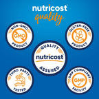 Nutricost Vitamin D3 + K2 (5000 IU D3 / 100mcg MK7), 120 Softgels – Gluten-Free & Non-GMO