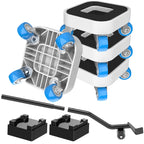 New Upgrade Furniture Sliders, Furniture Movers with Wheels, Furniture Lift Mover Tool Set with 360° Rotatable Wheels, Furniture Dolly for Moving Heavy Duty Sofa, Bed, Load Capacity Up to 750lb
