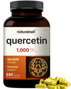 NatureBell Quercetin 1,000mg - 240 Capsules - Ultra Strength Supplement for Healthy Immune Support* - Quercetin Dihydrate from Sophora Japonica - Bioavailable Form