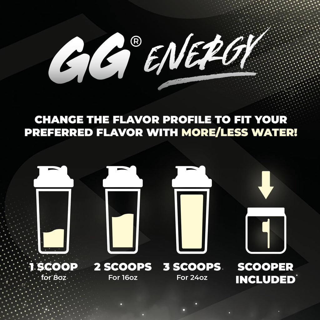 Gamer Supps GG Energy - Schlatt Milk by jschlatt (100 Servings) - Keto Friendly Gaming Energy and Nootropic Blend, Sugar Free + Caffeine + Vitamins + Immune Support, Powder Drink