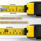 Fathers Day Gift for Dad from Daughter Son - Dad Husband Birthday Gifts, Gifts for Men New Daddy Father in Law, Best Dad Ever Gifts, First Father's Day Useful Stuff, Engraved 25 FT Tape Measure Tool