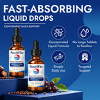 Qoenba Noctiflo Flow Support Drops for Men, 1 fl oz