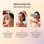 Solawave Renew Complex Serum for Face & Neck | Boost the Effects of Facial Wand | Red Light Therapy for Face & Microcurrent Facial Device for Anti-Aging & Skin Tightening