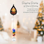 GIFTELIX Suncatcher Look for Me in The Sunshine - Sympathy Gift for Loss of Loved One - Grief Gifts - Heaven Funeral Keepsake - Gift for Women Daughter Friend Sister