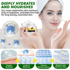 ITSDAWN 2 Pack Snail Mucin 92% Face Cream 100g, Moisturizer Hydrating Cream for Dry & Sensitive Skin, All Skin Types