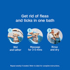 ADAMS Plus Flea & Tick Shampoo with Precor for Dogs & Cats, 24 oz