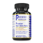 Premier Research Labs Premier Hair/Skin/Nails - Hair Growth Supplement for Women & Men with Keratin, Vitamins for Hair Growth, Beauty from Within for Hair, Skin and Nails - 60 Vegetarian Capsules