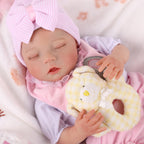 BABESIDE Lifelike Reborn Baby Dolls Boy - 17-Inch Baby Soft Body Realistic-Newborn Baby Doll Full Body Vinyl Real Life Baby Dolls with Toy Accessories for Kids