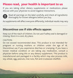 Berberine Supplement (Non-GMO & Vegetarian) Berberine HCL Plus Bitter Melon & Banaba Leaf Extract Capsules - Berberine 500mg Each, 1000mg Per Serve - AMPK Metabolic Activator - 60 Caps (No Pills)