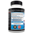 BioSchwartz Bone Strength Supplement - Gentle Non-Constipating Bone Health Supplement for Women & Men with 9-in-1 Complex with Calcium Magnesium Zinc D3 K2 & More - 3rd Party Tested - 1 Month