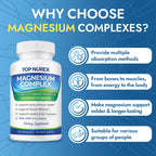 Top Nurex Magnesium Complex 1000 mg, 90 Capsules