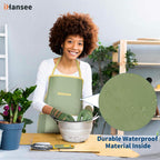 iHansee Green Garden Tools Set 12-Piece, Gardening Gifts for Women Men