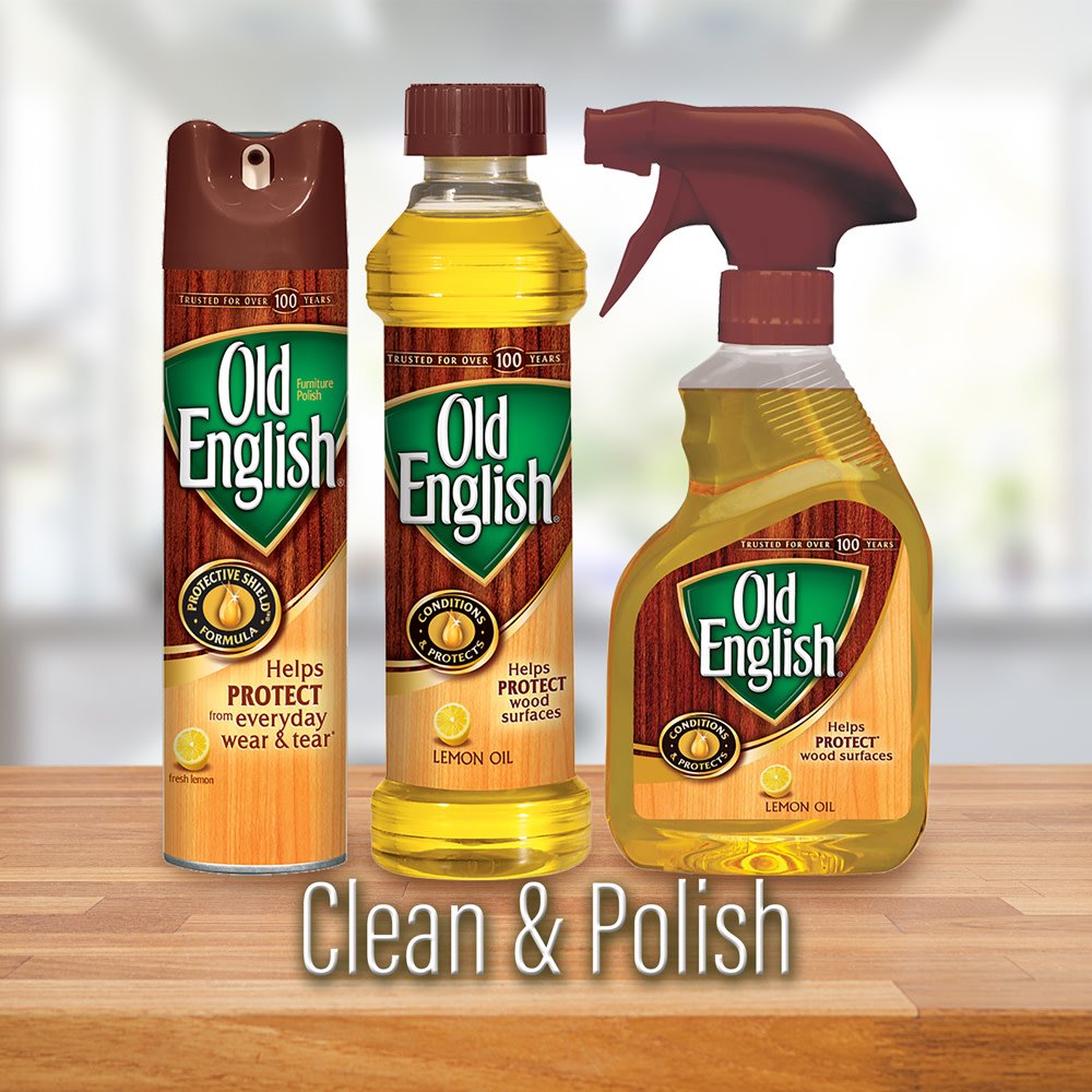 OLD ENGLISH 74035CT Furniture Polish, 12.5oz Aerosol (Case of 12)