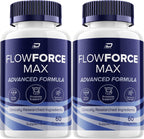 Indelo (2 Pack) FlowForce Max Advanced Formula - Energy, Supplement for Men, FlowForce Max, Flowforce Max for Health Support, Reviews (120 Capsules)