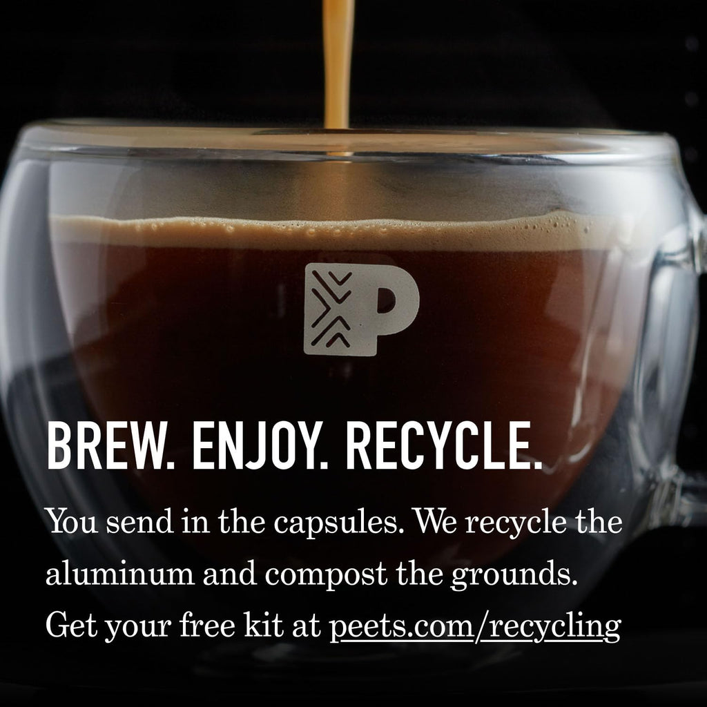 Peet's Coffee Espresso Capsules, Classic Variety Pack, 40 Count
