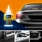 WoldoClean Super Glue for Plastic 25g for Instant Strength - Waterproof, Heat-Resistant, Clear Glue with Precise Nozzle