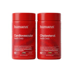 Humann Cholesterol & Cardiovascular Health Daily Bundle, Cholesterol and Blood Pressure Support Supplements 120ct
