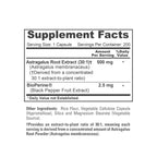 NusaPure Astragalus Root, 500 mg, 200 Veg Capsules (Non-GMO, Vegan)
