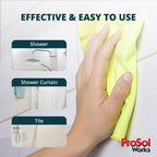 PROSOL WORKS Bathroom Cleaner 16 oz - Daily Cleaning Spray for Shower Curtain, Sink, Shower, Tile, Bathtub, & Toilet Bowl Cleaners Revealing Natural Shine & Refreshing Scent- Safe on All Surface