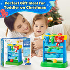 V-Opitos Musical Toys for 1, 2 Years Old Boys & Girls, Feeding Interactive Toys for Baby 12-18 Months, Montessori Education Toys, Perfect Toddler Christmas Birthday Gifts