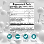 NaturesPlus Collagen Peptides - 0.65 lbs Powder, Pack of 2 - Hair, Skin, Nail & Joint Health, Immune System Support - Non-GMO, Gluten Free - Up to 56 Total Servings