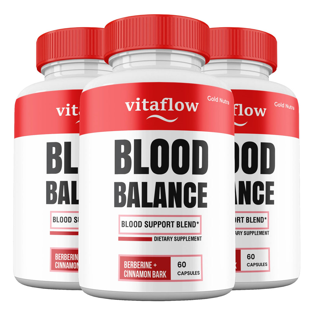 (3 Pack) VitaFlow Capsules, Vita Flow Supplement, Maximum Strength, All Natural Pills