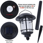 Dynaming 6 Pack Solar Flame Torch Lights Outdoor, Halloween Dual Use Flickering Flame Garden Light, Christmas Hanging Lanterns, Auto On/Off & Waterproof Lighting for Lawn Patio Yard Walkway Driveway