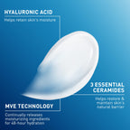 CeraVe Moisturizing Cream, Body and Face Moisturizer for Dry Skin, Body Cream with Hyaluronic Acid and Ceramides, Daily Moisturizer, Oil-Free, Fragrance Free, Non-Comedogenic, 19 Ounce