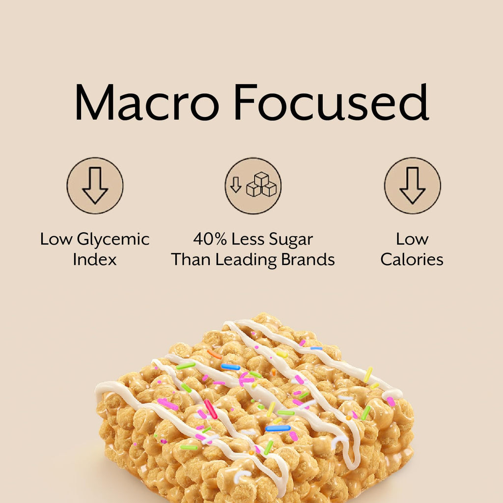 ProMix Nutrition Protein Puff Bars, 12-Pack - Chocolate Chip - Marshmallow Crispy Treat - Great Tasting & Healthy On The Go Snack - High Protein & Low Calorie - Non-GMO & Free From Gluten, Soy, & Corn