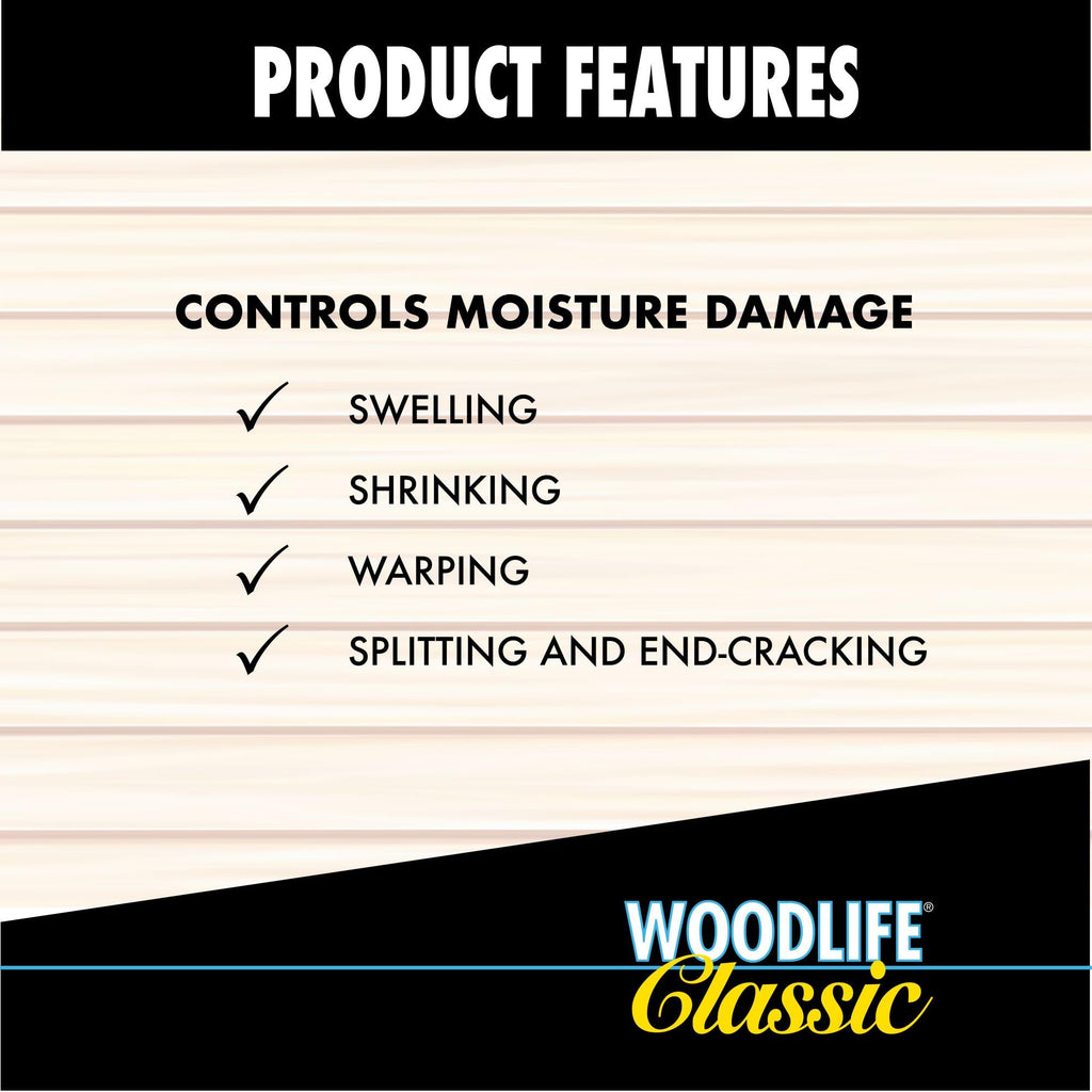 WOODLIFE 903-4PK Classic Above Ground Clear Wood Preservative, Gallon, Clear, 4 Pack