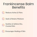 Vitality Extracts Frankincense Balm - 6oz, Boswellia Serrata, Beeswax, Olive Oil, Moisturizer for Dry, Cracked Skin, All Skin Types