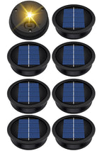 8 Pack Solar Light Replacement Tops(3.23 Inch Top, 2.83 Inch Bottom), Waterproof Replacement Solar Lantern Parts for Outdoor Hanging Lanterns DIY Table Lights Garden Patio Decor