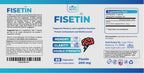 Logic Nutra Fisetin Double Strength - Fisetin Supplements 200 mg - Non-GMO, Vegan, & Gluten Free - 60 Capsules - Potent Antioxidant Supplement for Wellness Support