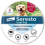 Seresto 8-Month Flea & Tick Collar for Large Dogs Over 18 lbs., 1ct