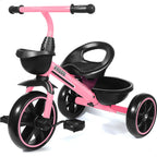 KRIDDO Toddler Tricycle for Toddlers Age 2-5, Tool-Free Trike