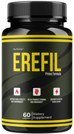 Erefil Capsules - Official Erefil Pills Advanced Premium Formula Support Maximum Strength, All Natural Ingredients Vitamins for Overall Health & Wellness Reviews, 60 Capsules for 1 Month