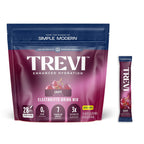 TREVI™ Everyday Sugar Free Electrolytes - Essential Drink Mix Hydration Powder Packets - 28 Count - Grape