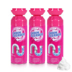 Foaming Drain Cleaner, Sink Cleaner and Deodorizer, Drain Clog Remover for Kitchen Sinks, Tubs, Shower Drains (3 Pcs)