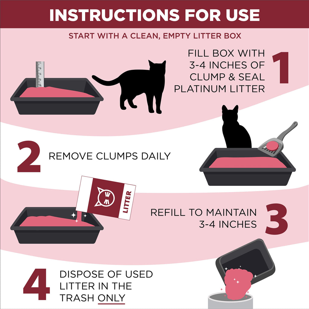 ARM & Hammer Clump & Seal Platinum Cat Litter, Multi-Cat, 14-Day Odor Control, Rock-Hard Clumps, 18 lbs – Powerful Odor Eliminator with Baking Soda