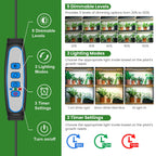 Wolezek 14in Grow Light Strip for Indoor Plants, Full Spectrum