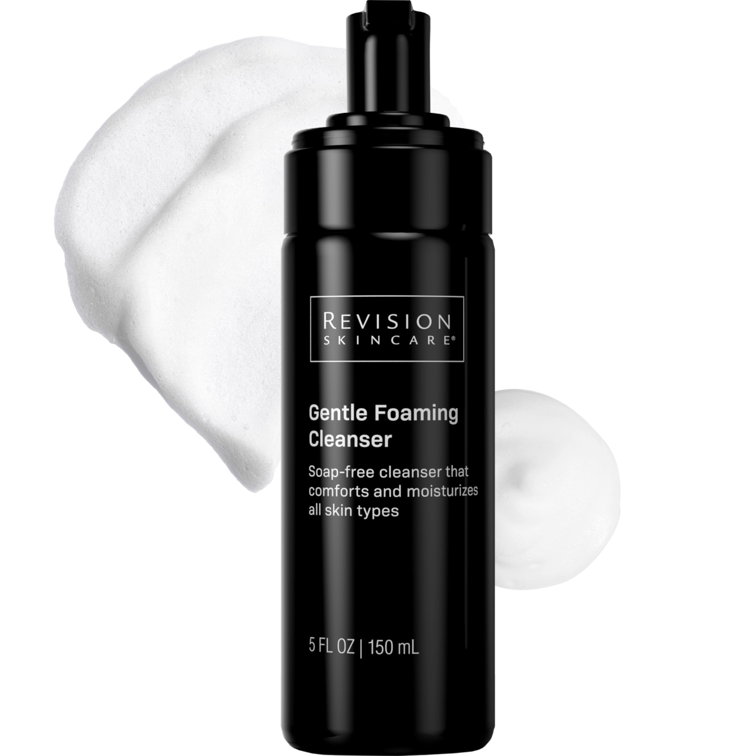 Revision Skincare Gentle Foaming Cleanser, Soap Free Facial Cleanser and Makeup Remover, Soothing and Moisturizing, 5 fl oz