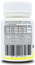 Kangyacare Berberine Herbal Pills - Huang Lian Su (黄连素) - Berberine Extract - Support Heathy Gut & Cardiovascular System - 100 Ct