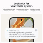 Google Nest Learning Thermostat (4th gen) + Nest Temperature Sensor (2nd gen) - Obsidian