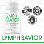 (3 Pack) Lymph Savior - Official Lymph Savior Capsules Advanced Formula with All Natural Ingredients, LymphSavior Pills for Wellness & Overall Health Support Reviews, 180 Capsules for 3 Months