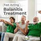terrasil Balanitis Soap for Men, Soothing Care and Relief from Balanitis Symptoms: Irritation, Itch, Redness and Inflammation. Natural, Dermatologist tested & Hypoallergenic Soap Approved, 75g (3pk)